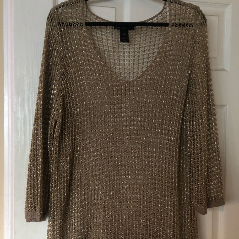 Fishnet blouse